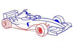 How to draw: Formula One 5