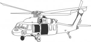 Come disegnare: Elicottero 5