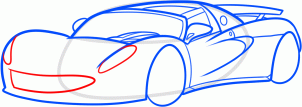 How to draw: Hennessey Venom GT
