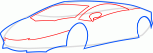 Tutorial de dibujo: Lamborghini Aventador