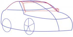 How to draw: Mercedes-Benz - easy step by step tutorial for kids