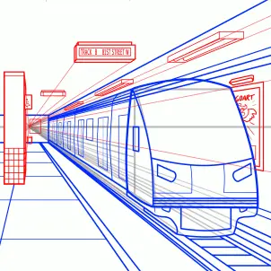 Come disegnare: Metropolitana 14