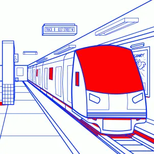 Come disegnare: Metropolitana 16