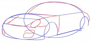 How to draw: Porsche