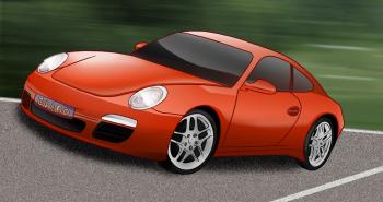 Tutorial de dibujo: Porsche