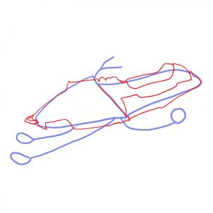 How to draw: Snowmobile