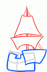 How to draw: Ship