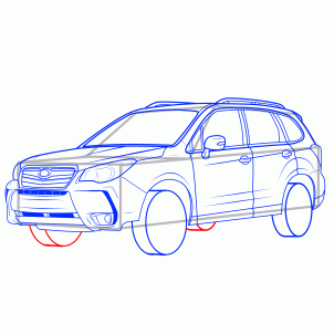 How to draw: SUV