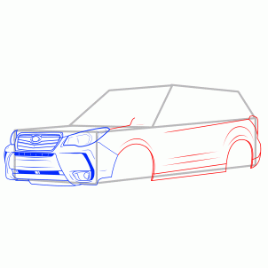 How to draw: SUV