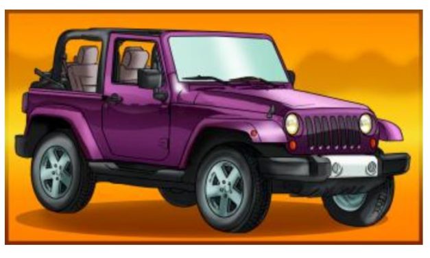 How to draw: Jeep Wrangler