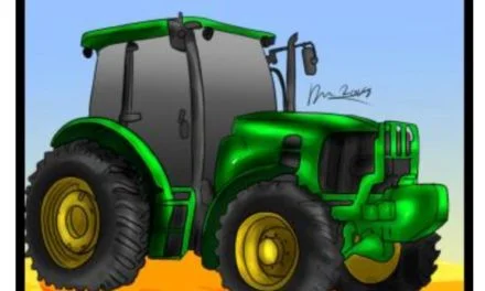 How to draw: Tractor