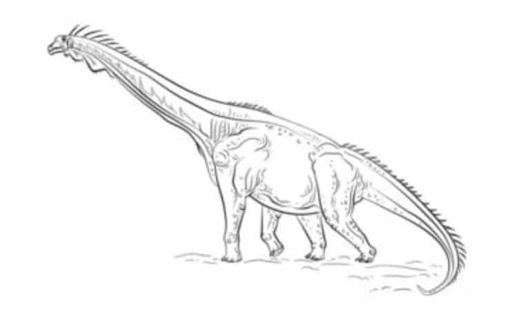 Jak narysować: Brachiozaur