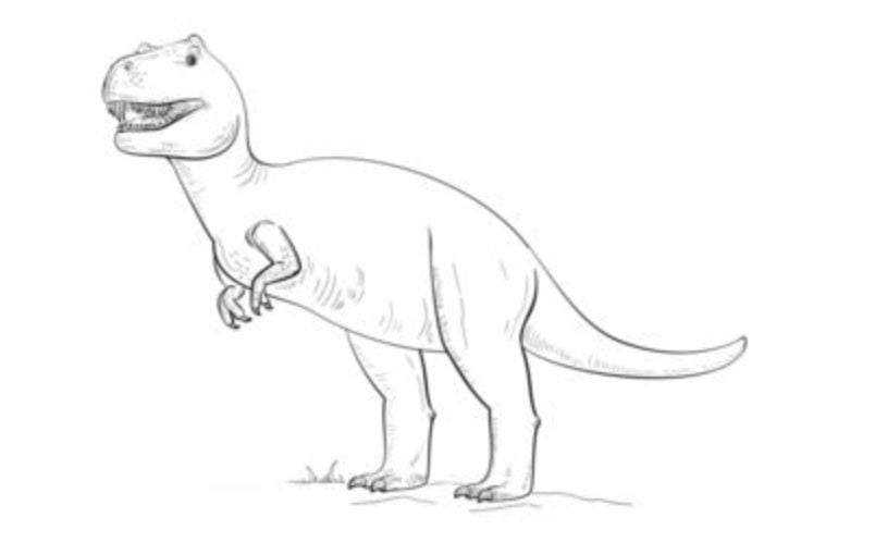 Come disegnare: Tirannosauro