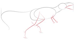 How to draw: Dinosaur 3