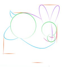 How to draw: Rabbit 5