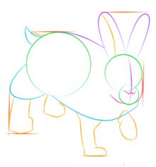 How to draw: Rabbit 6