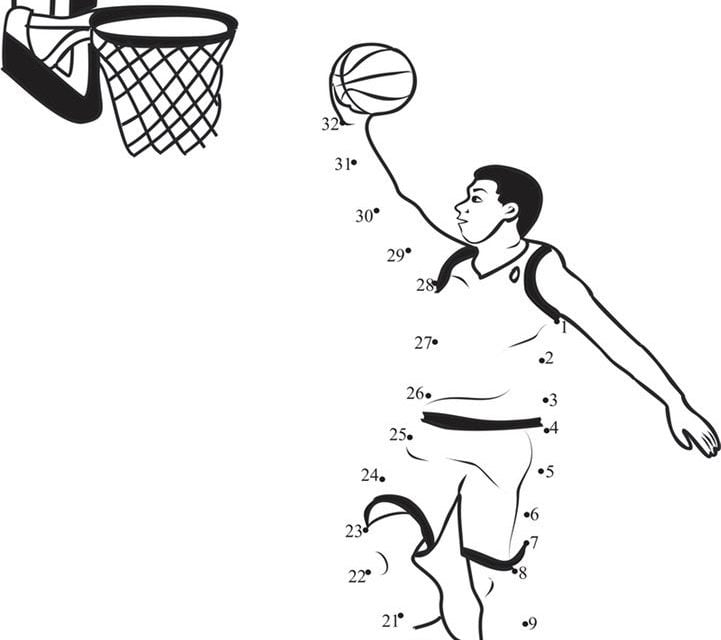 Connect the dots: Basketball