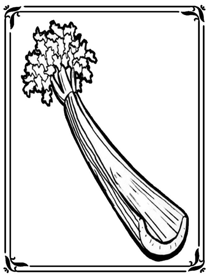 Coloring pages: Celery 7