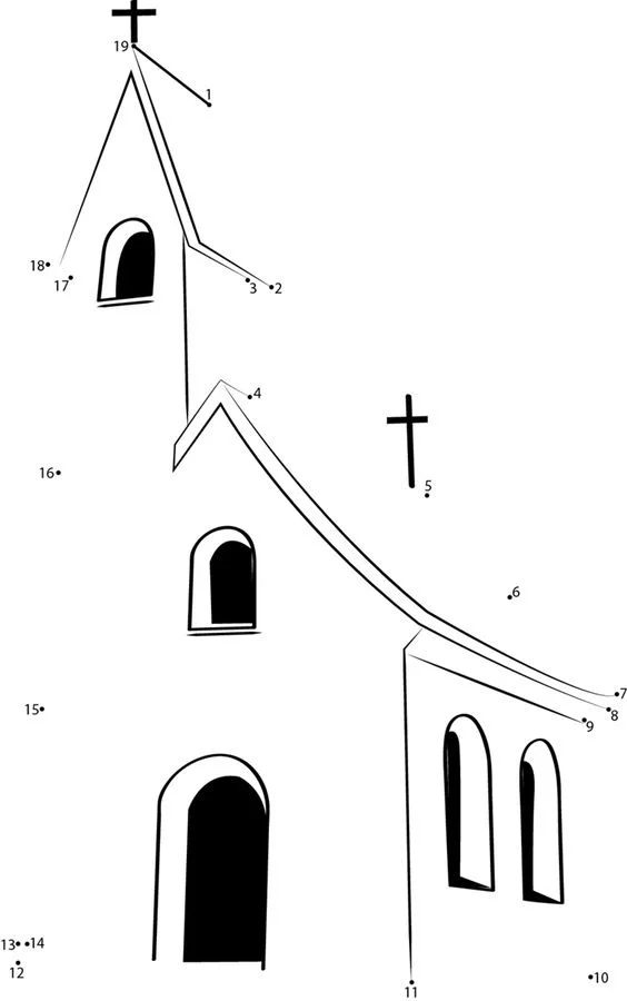 Unisci i puntini: Chiesa 6