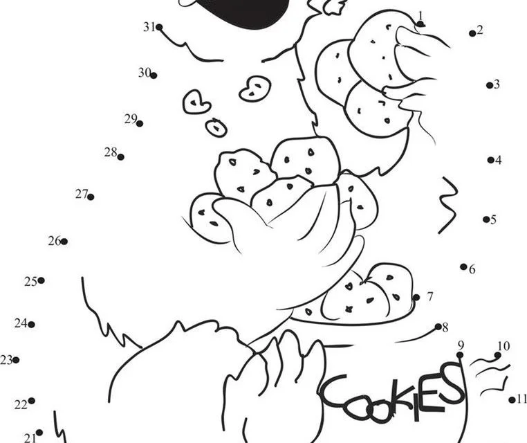 Punkt zu Punkt: Krümelmonster