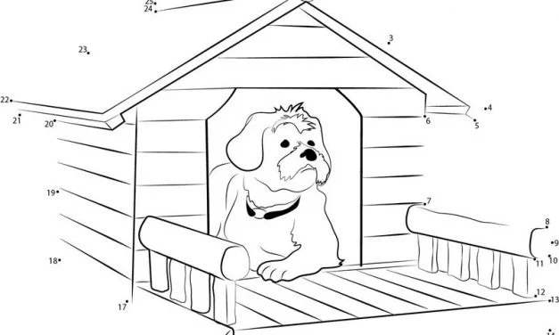 Connect the dots: Doghouse