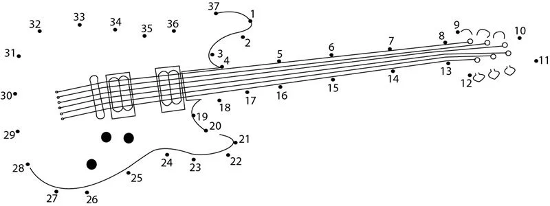 Unisci i puntini: Chitarra 2