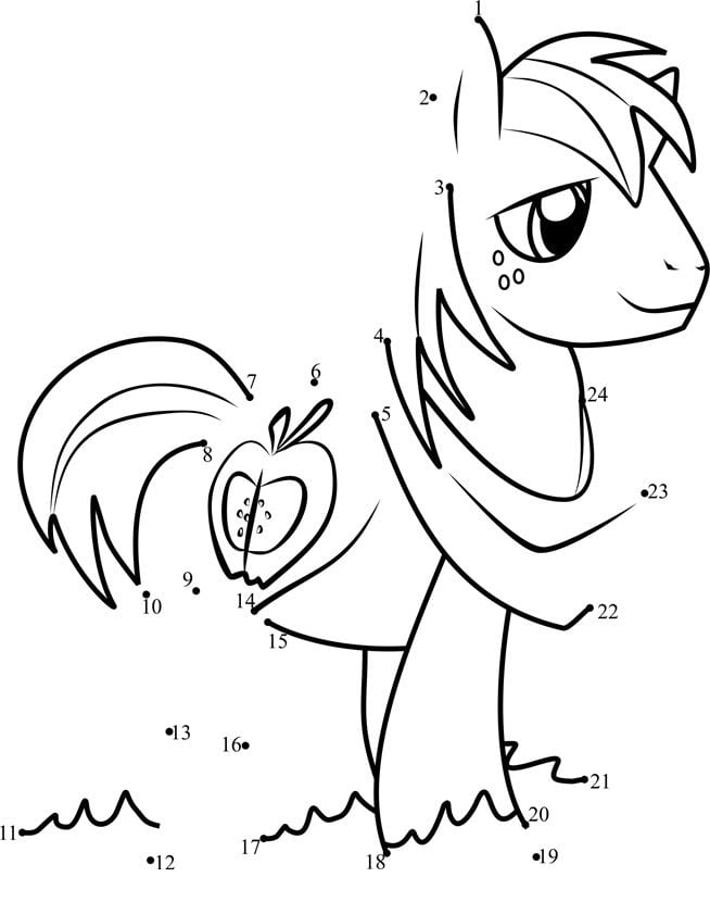 Połącz kropki: My Little Pony 6