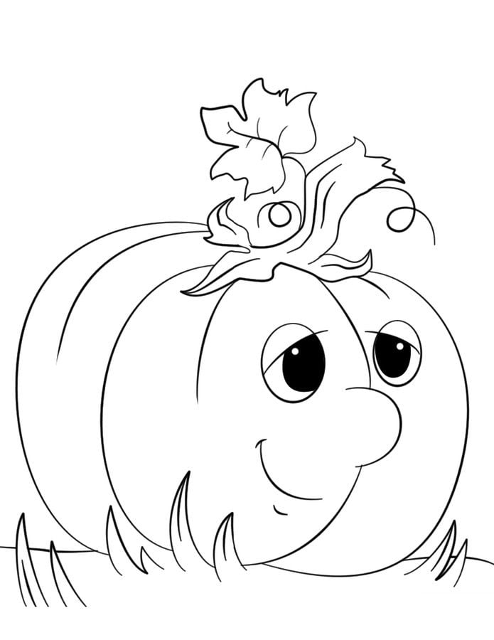 Coloring pages: Pumpkin