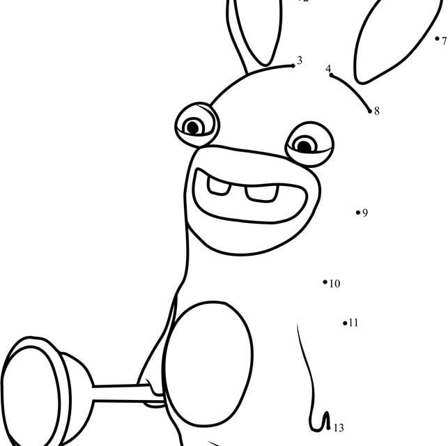 Connect the dots: Rabbids Invasion