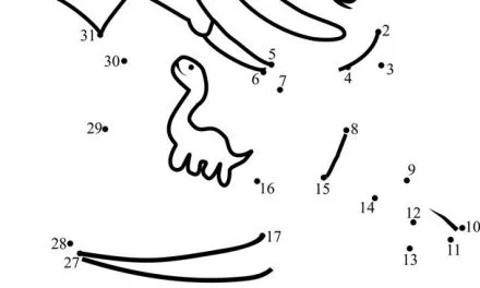 Relier les points: Sid, le petit scientifique