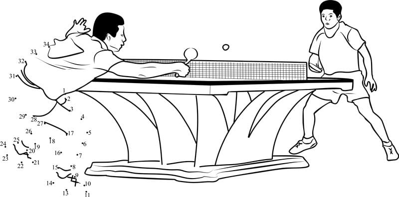 Connect the dots: Table tennis
