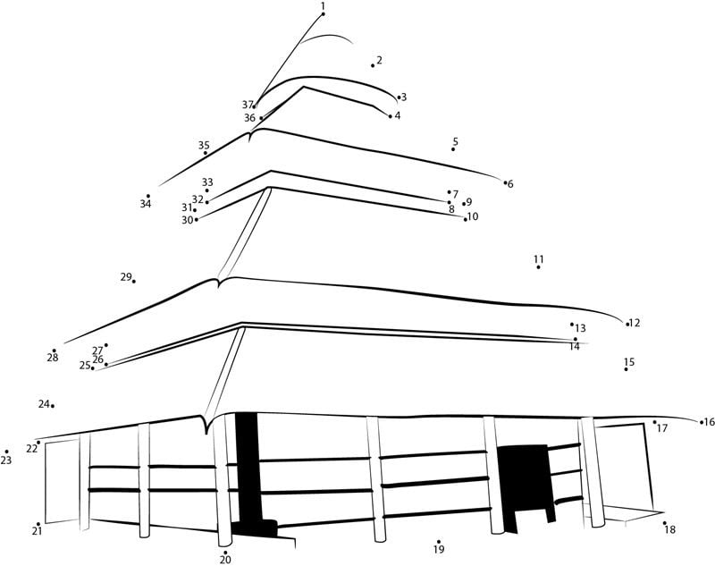 Połącz kropki: Świątynia