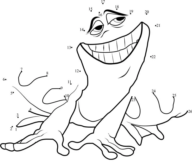 Punkt zu Punkt: Küss den Frosch 2