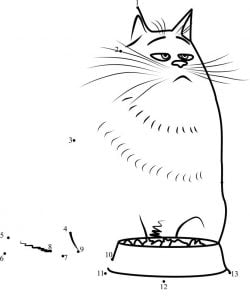 Connect the dots: The Secret Life of Pets, printable for kids &amp; adults ...