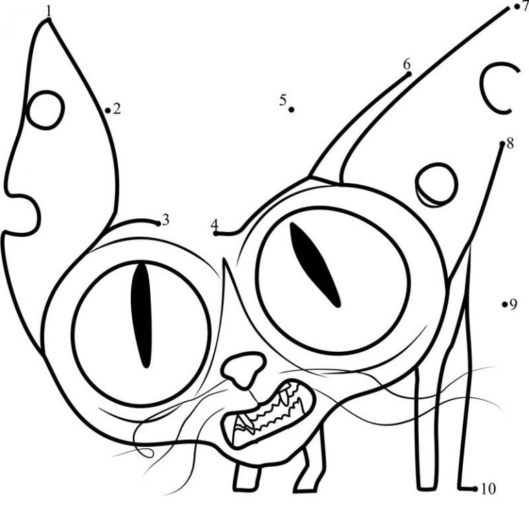 Connect the dots: The Secret Life of Pets, printable for kids &amp; adults ...