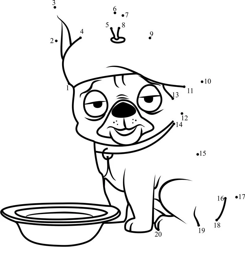 Unisci i puntini: Pound Puppies 1