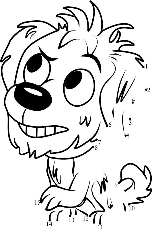 Unisci i puntini: Pound Puppies 8