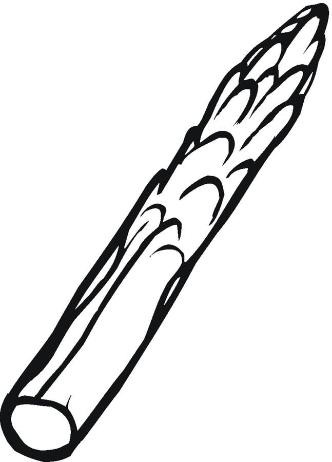 Coloring pages: Asparagus