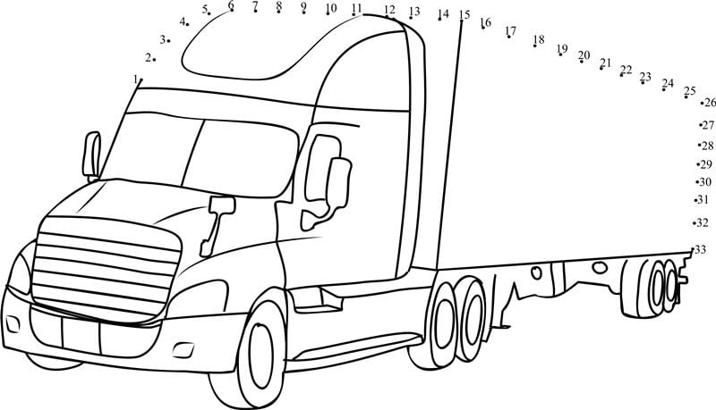 Punkt zu Punkt: Lastkraftwagen