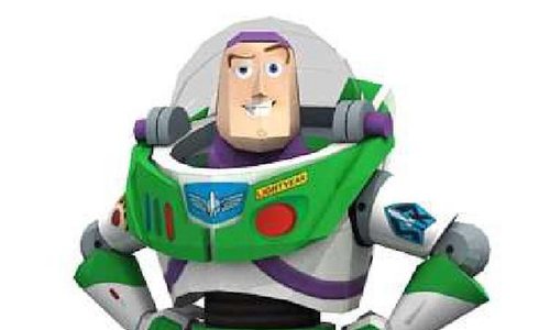 Papierowy model: Buzz Astral (Toy Story)