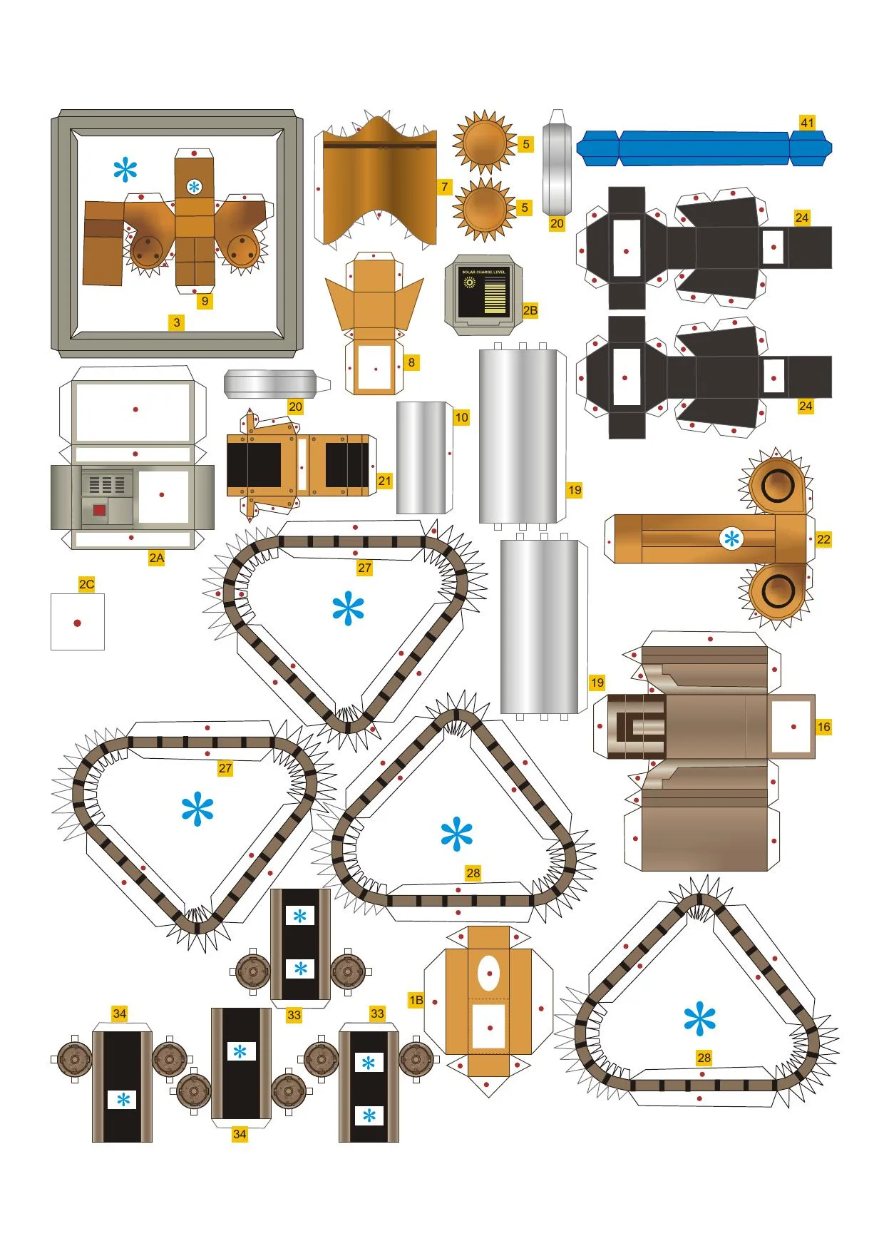 Paper model: Wall-e 2