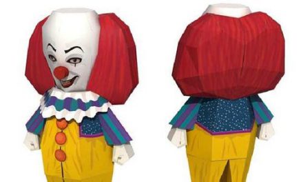 Paper model: Pennywise Clown