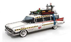 Paper model: Ghostbusters' car free & printable for kids and adults ...