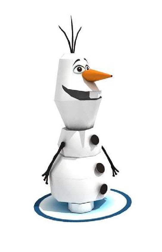 Paper model: Olaf