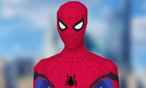 Bricolage en papier: Spider-Man